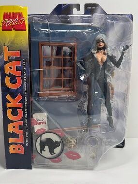 Marvel Select Black Cat Figure Diamond Select Toys Special Collector Edition